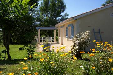 Gîte pour 4 personnes, avec jardin et terrasse, animaux acceptés dans le Gers