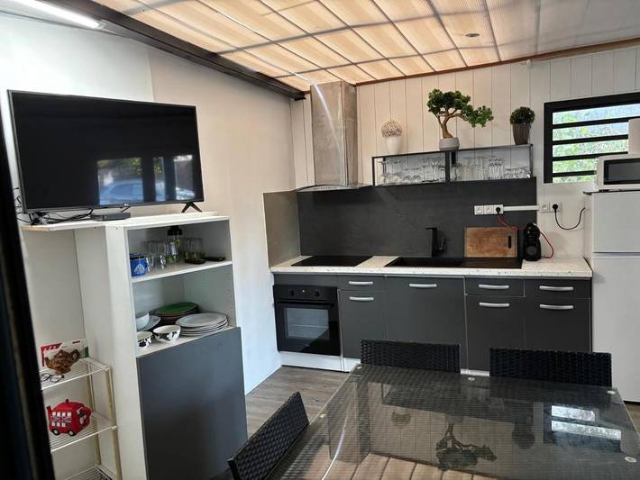 Appartement de vacances pour 5 personnes, avec jardin