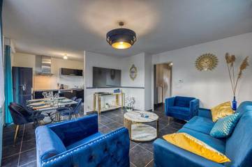Gîte pour 4 personnes, avec terrasse et vue, animaux acceptés à Varces-Allières-et-Risset
