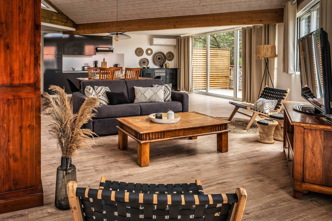 Ganze Wohnung, Ferienwohnung für 6 Personen mit Terrasse in Lacanau Ocean, Lacanau
