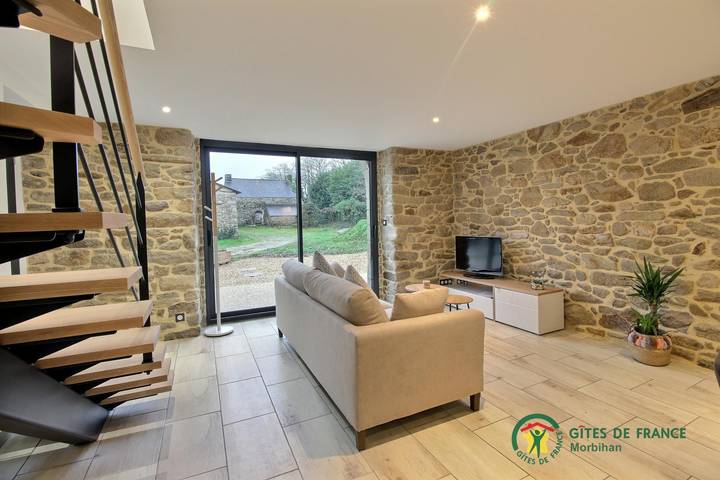 Gîte pour 5 personnes, avec jardin à Baden (France) - 3