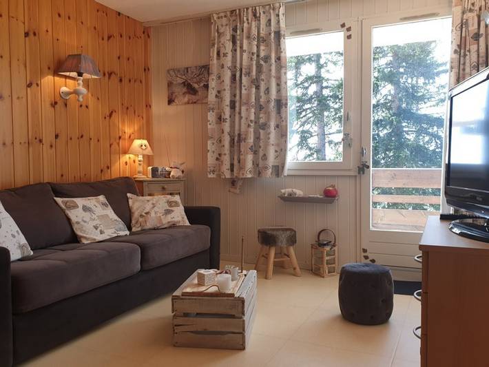 Gîte pour 4 personnes, avec Balcon dans Station De La Rosiere