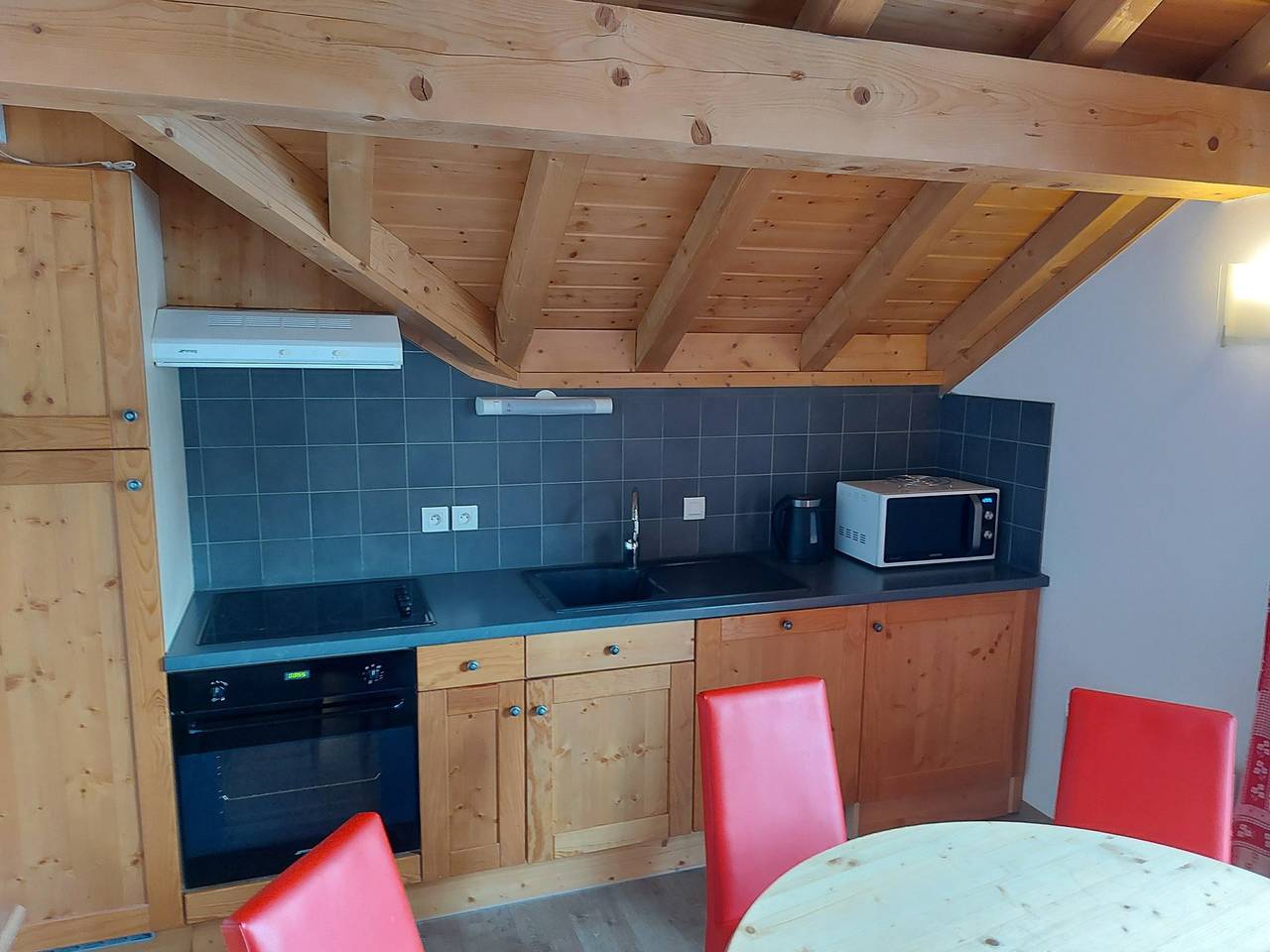 Ganze Wohnung, Ferienwohnung für 6 Personen mit Balkon/Terrasse in Valloire, Region Saint-Jean-de-Maurienne