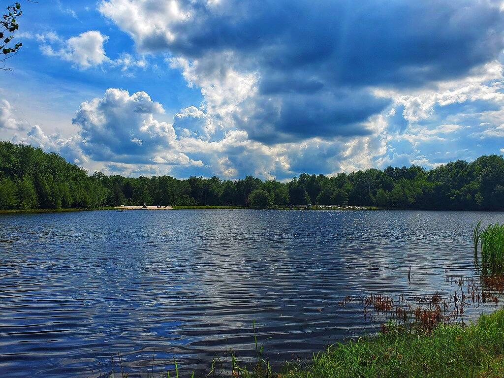 Lakefront, Pets, Boats, Deck, Turf, Sandbox, Firepit,Games, Poconos, Pooltable in Blakeslee, Monroe County (PA)