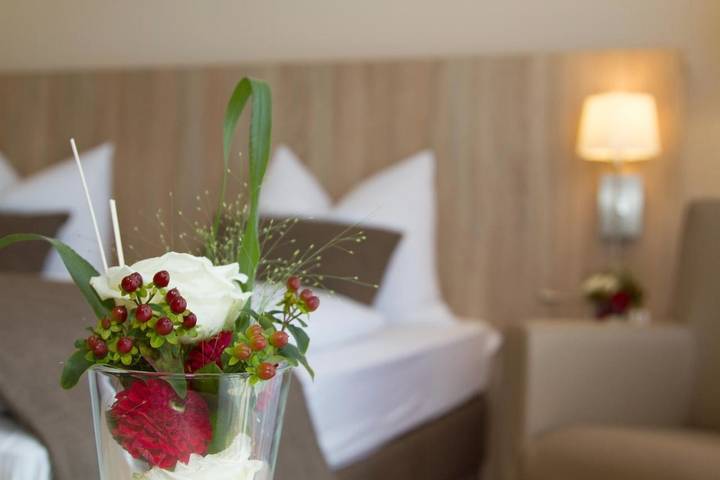 Hotel für 2 Personen, mit Terrasse und Garten sowie Sauna und Ausblick in Porta Westfalica - 3