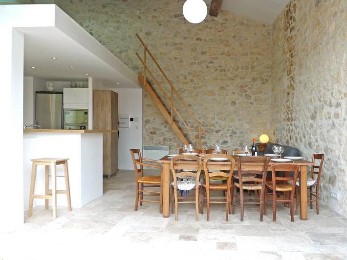 Gîte pour 8 personnes, avec terrasse à Roquefort-des-Corbières - 3