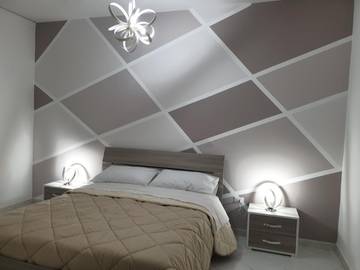 Chambre d’hôte pour 4 personnes, avec vue à Pompei