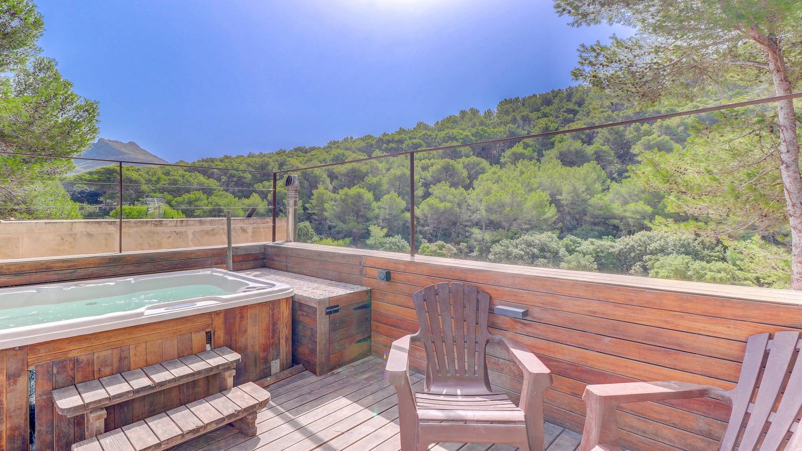 Ferienhaus für 5 Personen mit Terrasse in Cala Sant Vicenc, Pollença