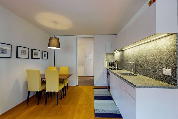 Ferienwohnung für 4 Personen, mit Balkon und Sauna in Zuoz - 2