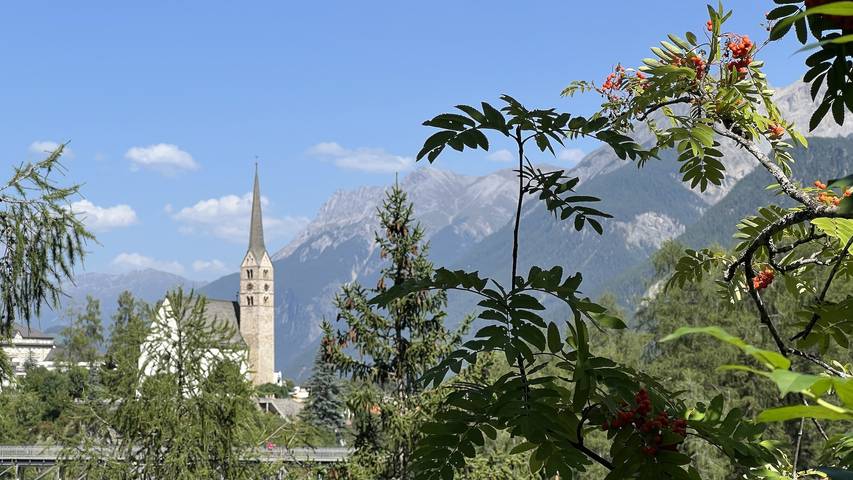 Ganze Ferienwohnung, Ferienwohnung Chasa Calcagnini - Ferienwohnung für 2-3 Personen in Scuol, Unterengadin