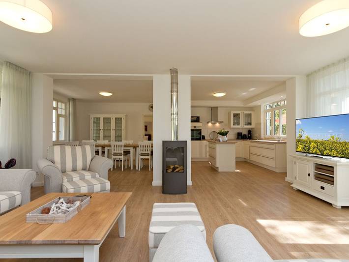 Strandhaus für 10 Personen, mit Terrasse und Sauna sowie Garten, kinderfreundlich in Heringsdorf - 3