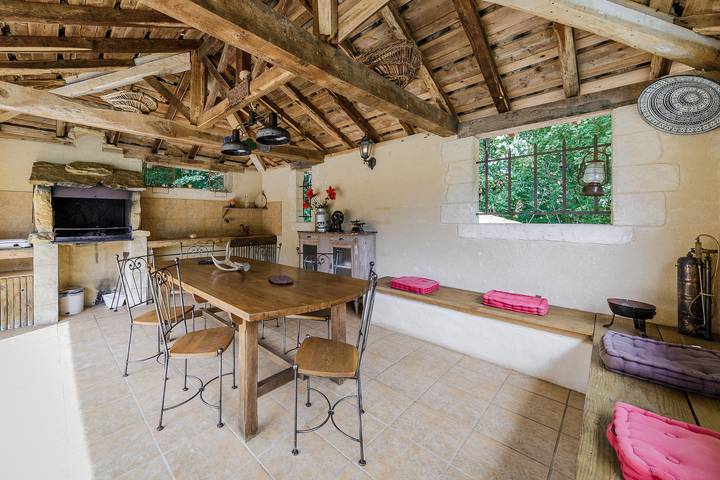 Gîte pour 8 personnes, avec Jacuzzi et Piscine à Carlux - 3