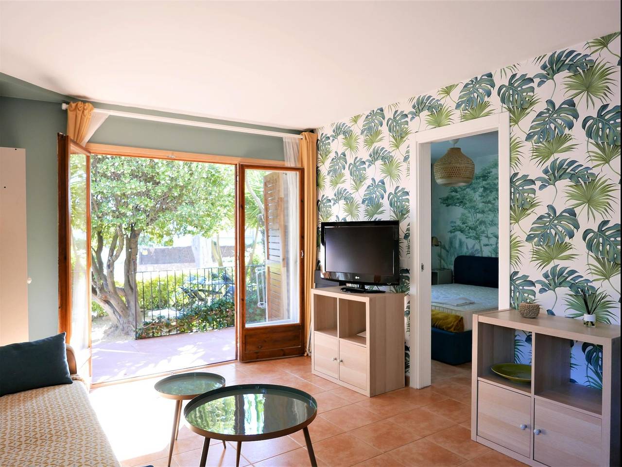 Apartamento vacacional entero, Apartamento con vistas al mar reformado, al Golfet in Palafrugell, Costa Brava