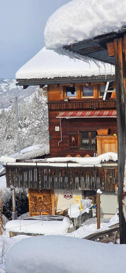 Ferienhaus & Ferienwohnung Wiñay Wayna Gotschna Blick Klosters in Klosters-Serneus, Plessur Alpen