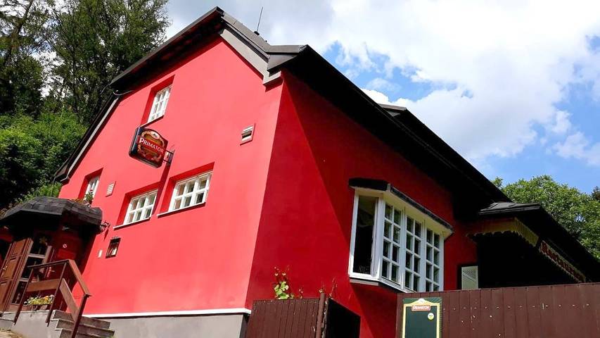 Hotel dla 2 osób, z Taras i Widok w Náchod