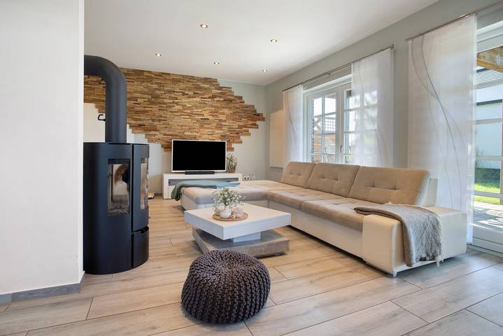Ferienwohnung für 7 Personen, mit Balkon und Garten sowie Sauna in Am Peenestrom - 3