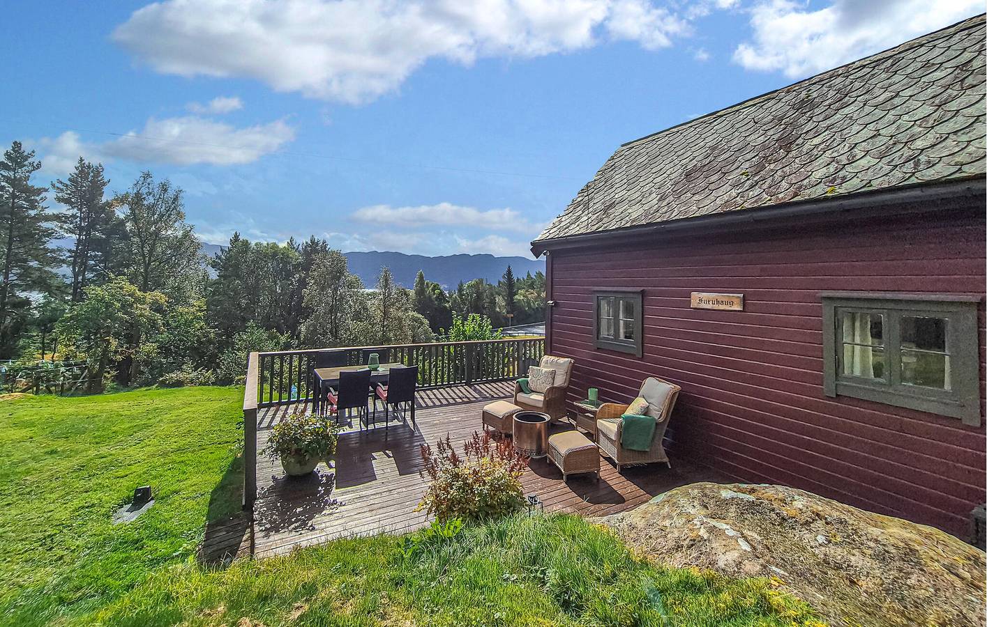 Ferienhaus für 2 Personen mit Garten in Kvinnherad
