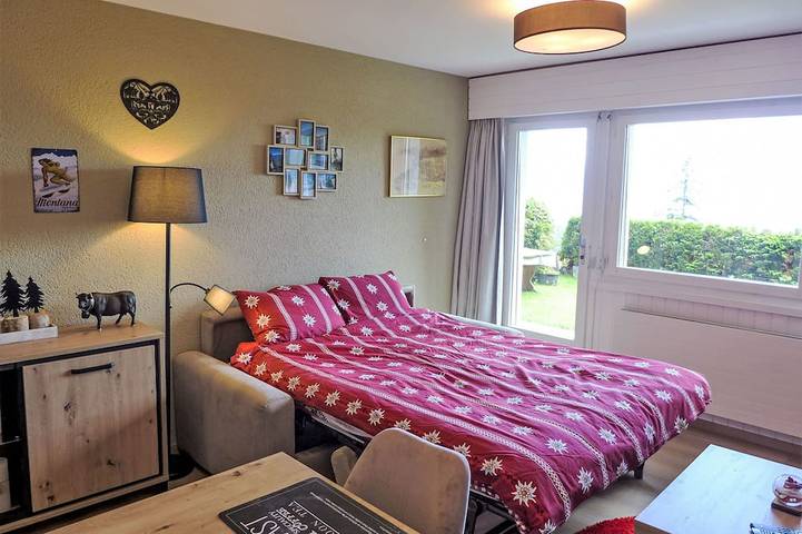 Gîte pour 4 personnes, avec sauna ainsi que terrasse et balcon/terrasse à Icogne - 4