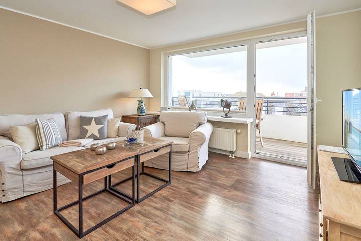 Ferienwohnung für 2 Personen, mit Balkon - 1