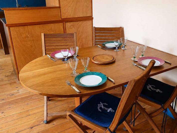 Gîte pour 2 personnes, avec balcon dans Plage Pors Termen Trebeurden - 2