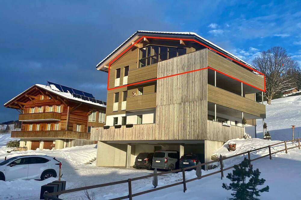Ganze Wohnung, Ferienwohnung Schwarzsee für 1 - 6 Personen mit 2 Schlafzimmern - Ferienwohnung in Ein- oder Mehrfam in Schwarzsee, Plaffeien