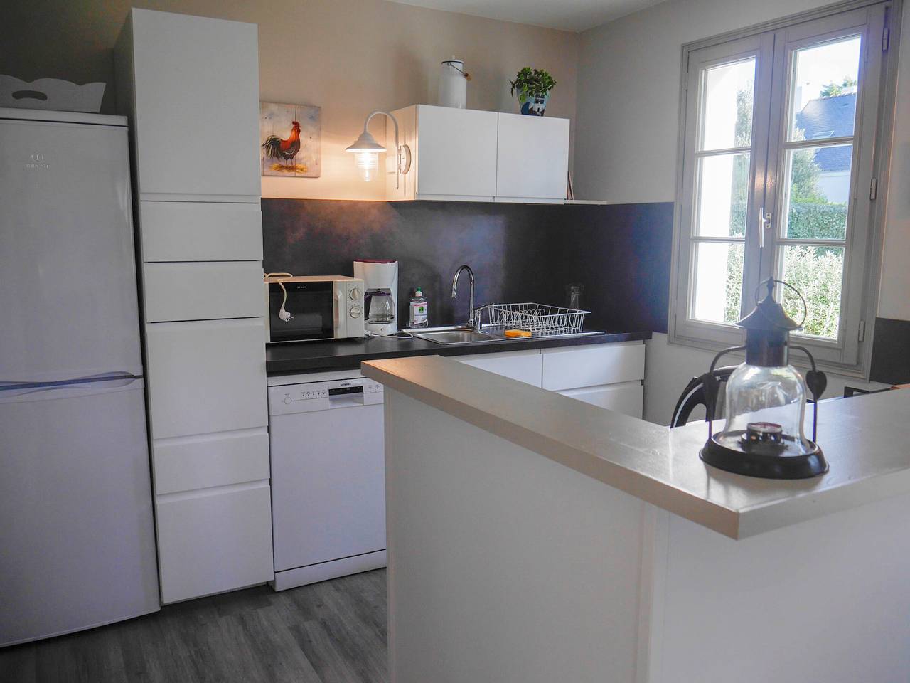 Casa luminosa con jardín en Sauzon, cerca de la playa in Sauzon, Côte des Mégalithes