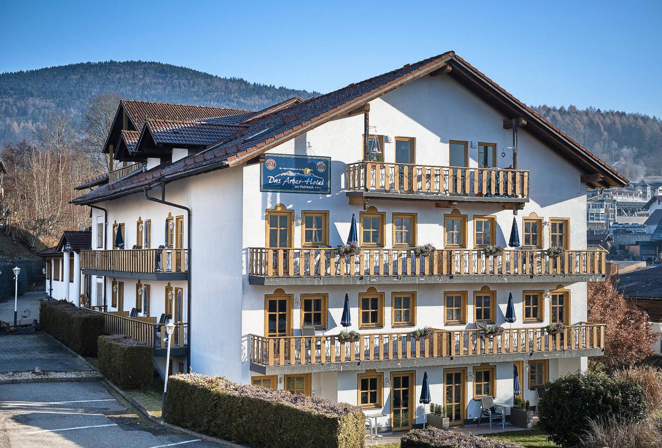 Arber-Hotel am Rothbach - Doppelzimmer Silberberg 2. oder 3. Etage in Bodenmais, Bavière Orientale