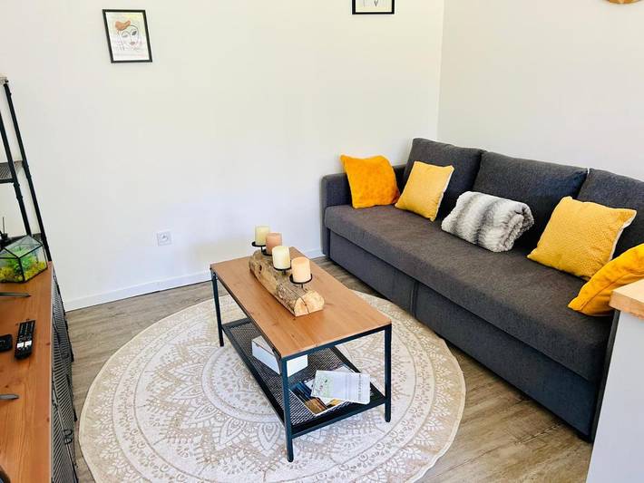 Gîte pour 4 personnes, avec jardin ainsi que terrasse et vue à Izon - 4