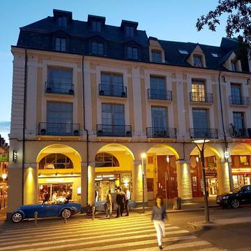 Hôtel pour 2 personnes, avec terrasse et vue, animaux acceptés dans Office De Tourisme De Dieppe