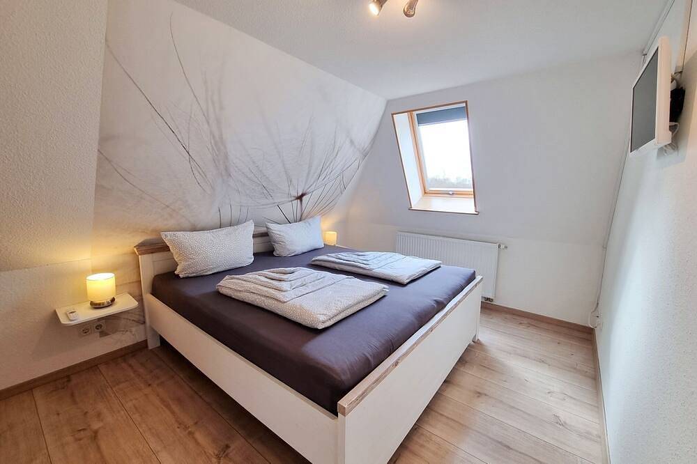 Ganze Wohnung, Ferienwohnung Feldkieker auf wunderschönem Ferienhof nahe der Ostsee mit Sauna u in Schwartbuck, Südliche Ostseeküste