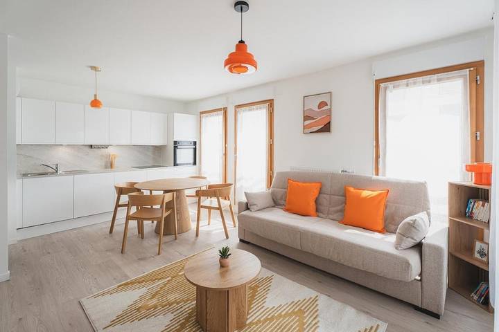 Gîte pour 6 personnes, avec vue et balcon à Orly (Île de France) - 2