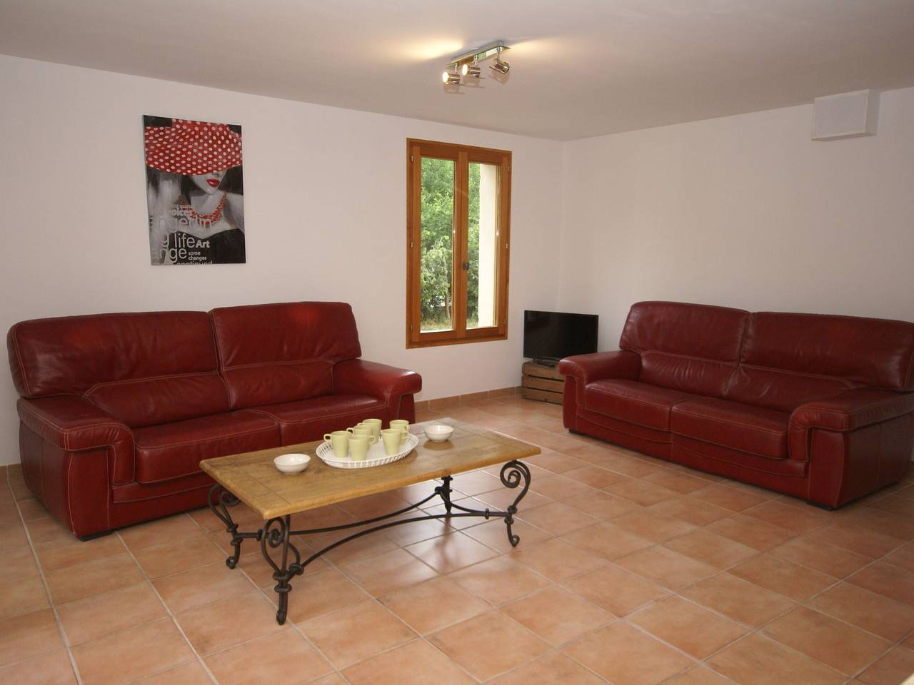Villa met uitzicht op het centrum van Les Vans in Les Vans, Parc naturel régional des Monts d'Ardèche