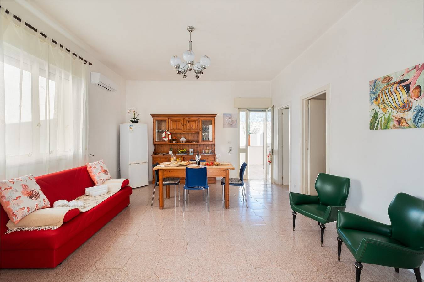 Casa de vacaciones 'Privata Spiaggia Del Sole' con jardín privado, Wi-Fi y aire acondicionado in Console, Porto Cesareo