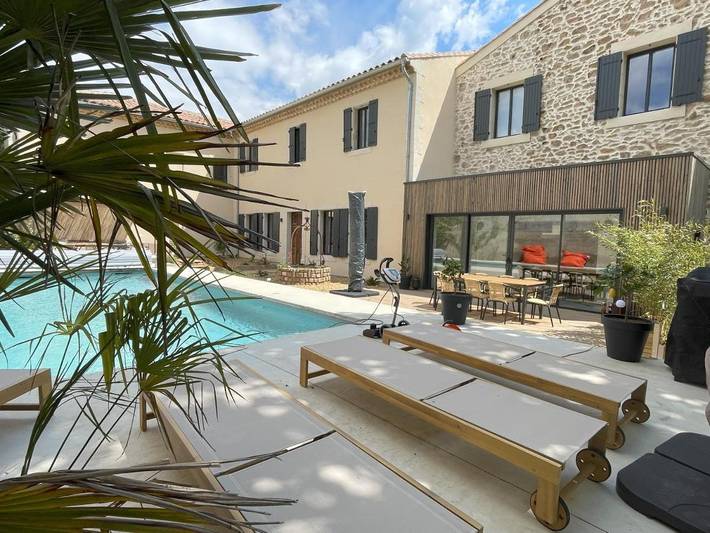 Location de vacances pour 14 personnes, avec piscine et jardin, animaux acceptés à Montséret - 3