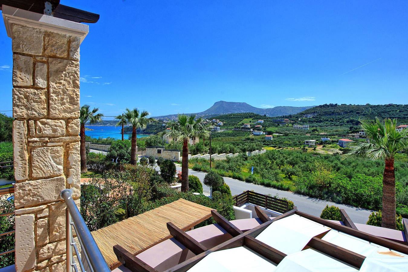 Villa für 4 Personen mit Pool in Kalyves, Chania und Umgebung