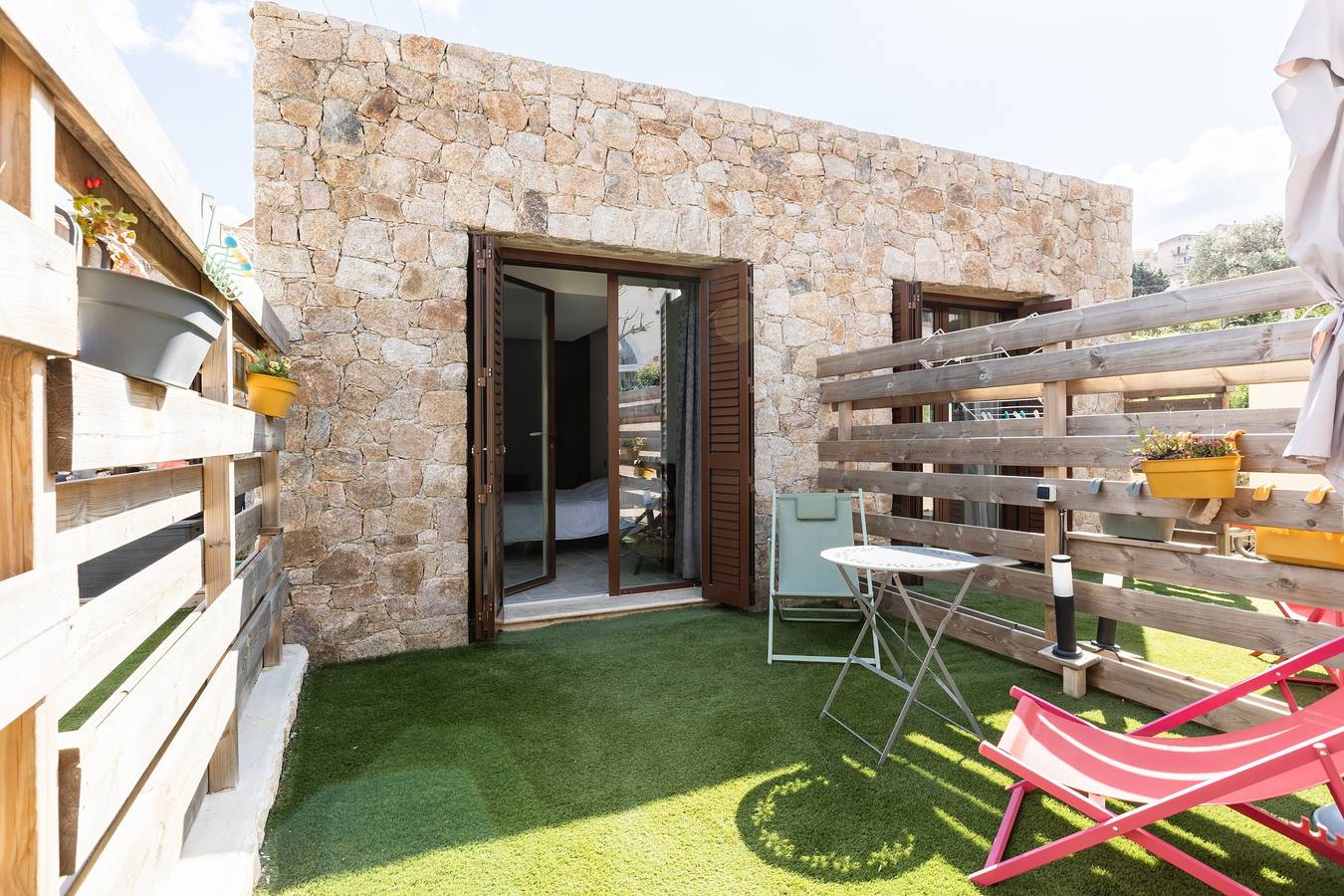 Zimmer „Saleccia“ mit Bergblick, Wlan und Klimaanlage in Santa-Reparata-di-Balagna, Calvi und Umgebung