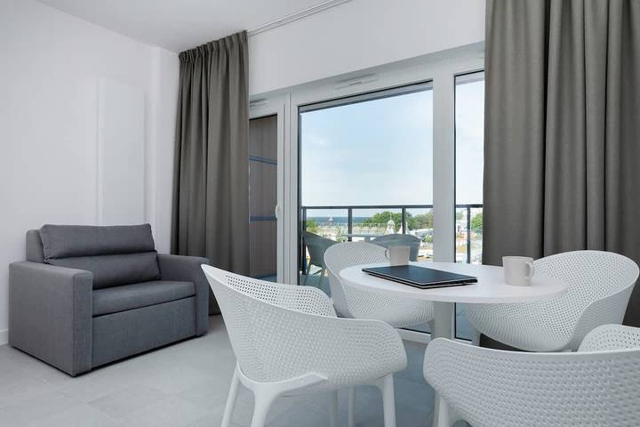 Studio für 3 Personen, mit Balkon/Terrasse in Międzyzdroje - 4