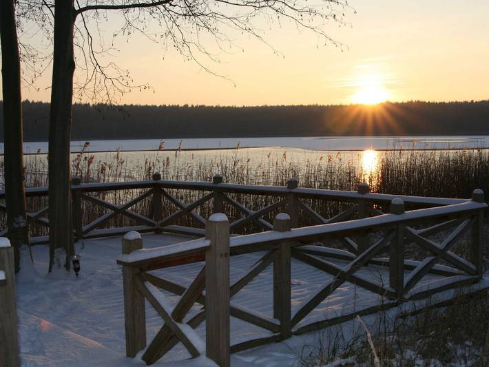 Ferienwohnung für 2 Personen, mit Sauna und Seeblick sowie Garten, kinderfreundlich in Alt Schwerin - 3
