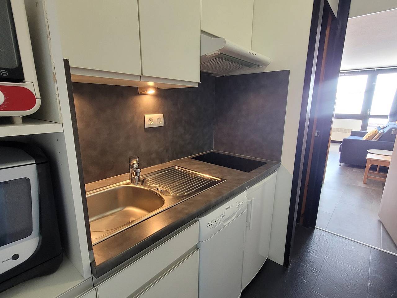 Studio entier, Studio confortable au pied des pistes, 3/4 pers. in Aime 2000, Aime-la-Plagne
