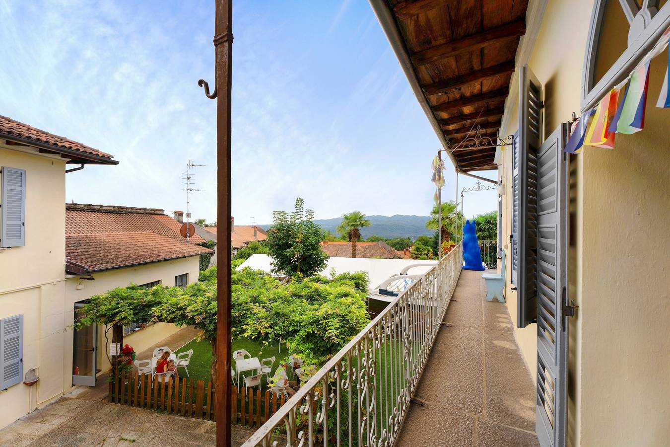 Gästehaus "Quadrifoglio" in Lago d'Orta mit Balkon, Gemeinschaftsgarten & Wlan in Ameno, Comune di  Ameno