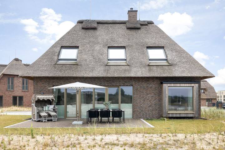 Ferienhaus für 6 Personen, mit Ausblick und Garten sowie Sauna, mit Haustier in List (Sylt)