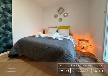 Location de vacances pour 6 personnes, avec vue ainsi que jardin et balcon à Vireux-Molhain