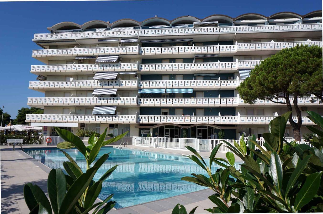 Ganzes Studio, Studio Mono renoviert mit Swimmingpool und Meerblick  in Porto Santa Margherita, Caorle