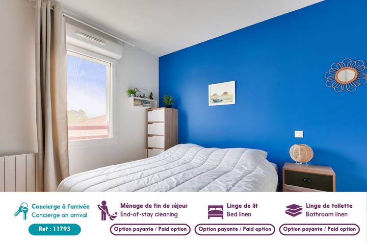 Entire apartment, Duo vacations - 1.7km from the Port - Arès in Arès, Arcachon region