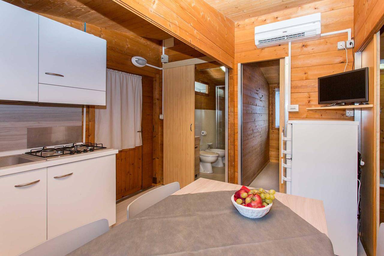 Marina Romea Camping Village Chalet Comfort für 4 Personen  in Ravenna Provinz