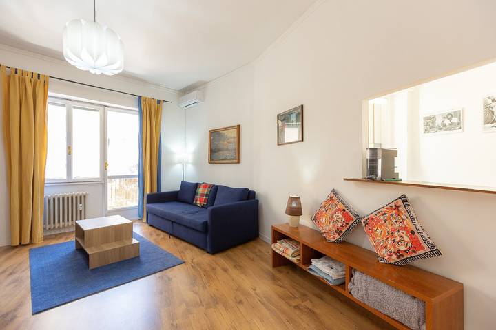 Ferienwohnung für 6 Personen, mit Balkon in Rom