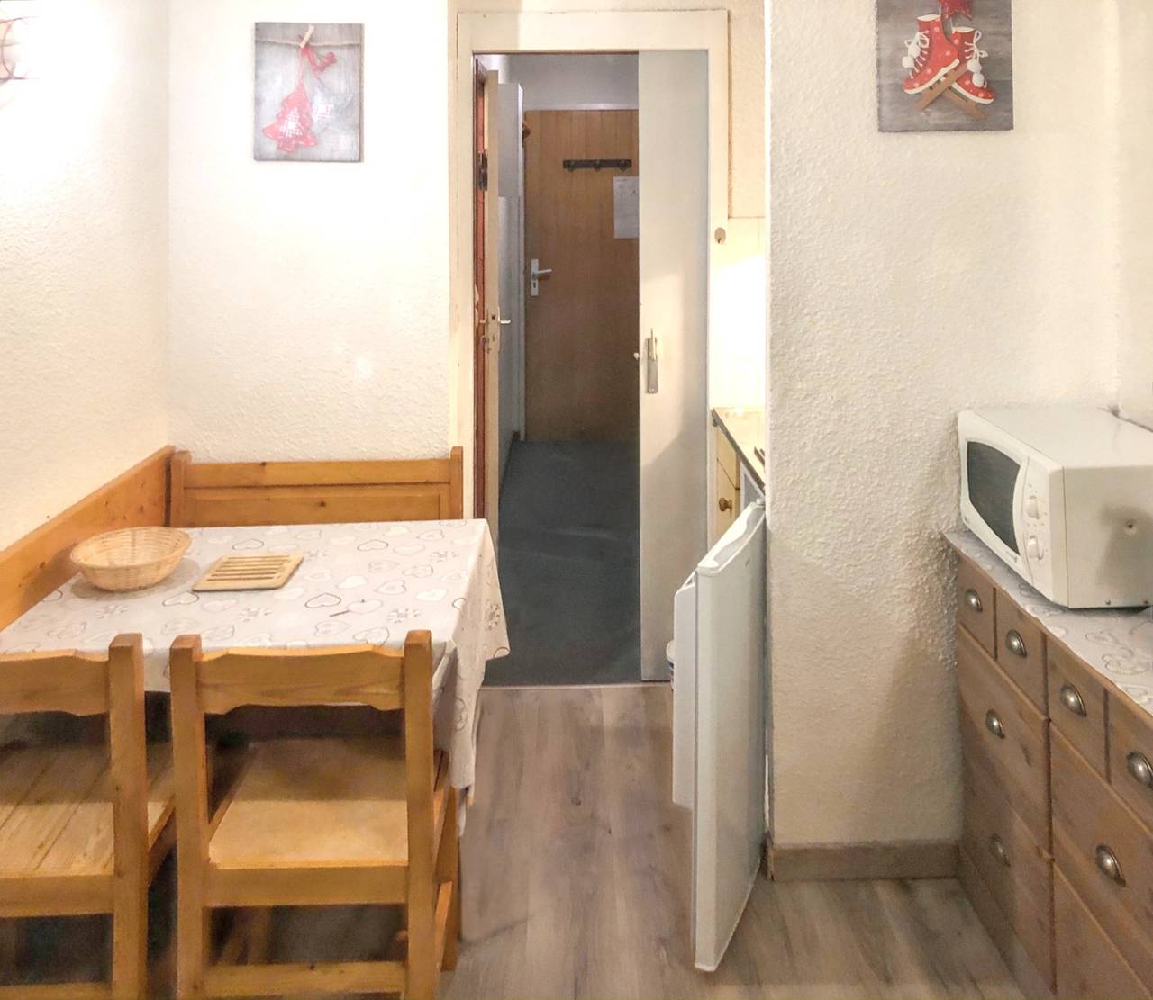 Ganzes Studio, Familienstudio mit Balkon in Modane 18 m² Bergblick in Valfréjus, Modane