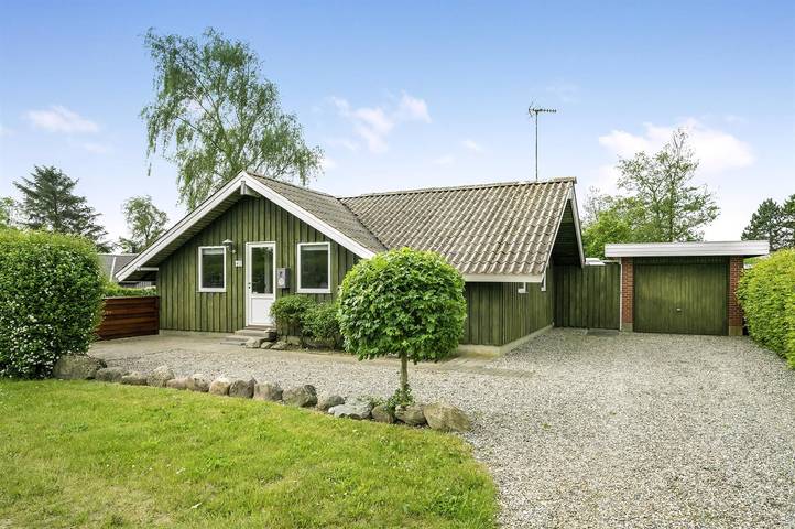 Ferienhaus für 6 Personen, mit Terrasse und Garten sowie Sauna in Skovmose