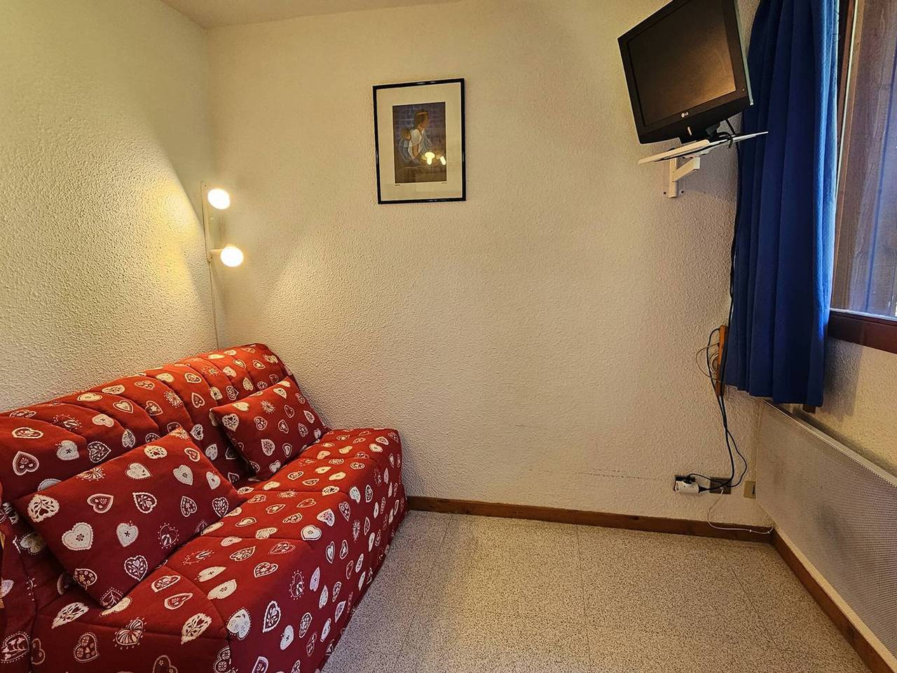 Studio entier, Studio pour 4 avec balcon, proche pistes, animaux admis à Vallandry in Landry, Massif de la Vanoise
