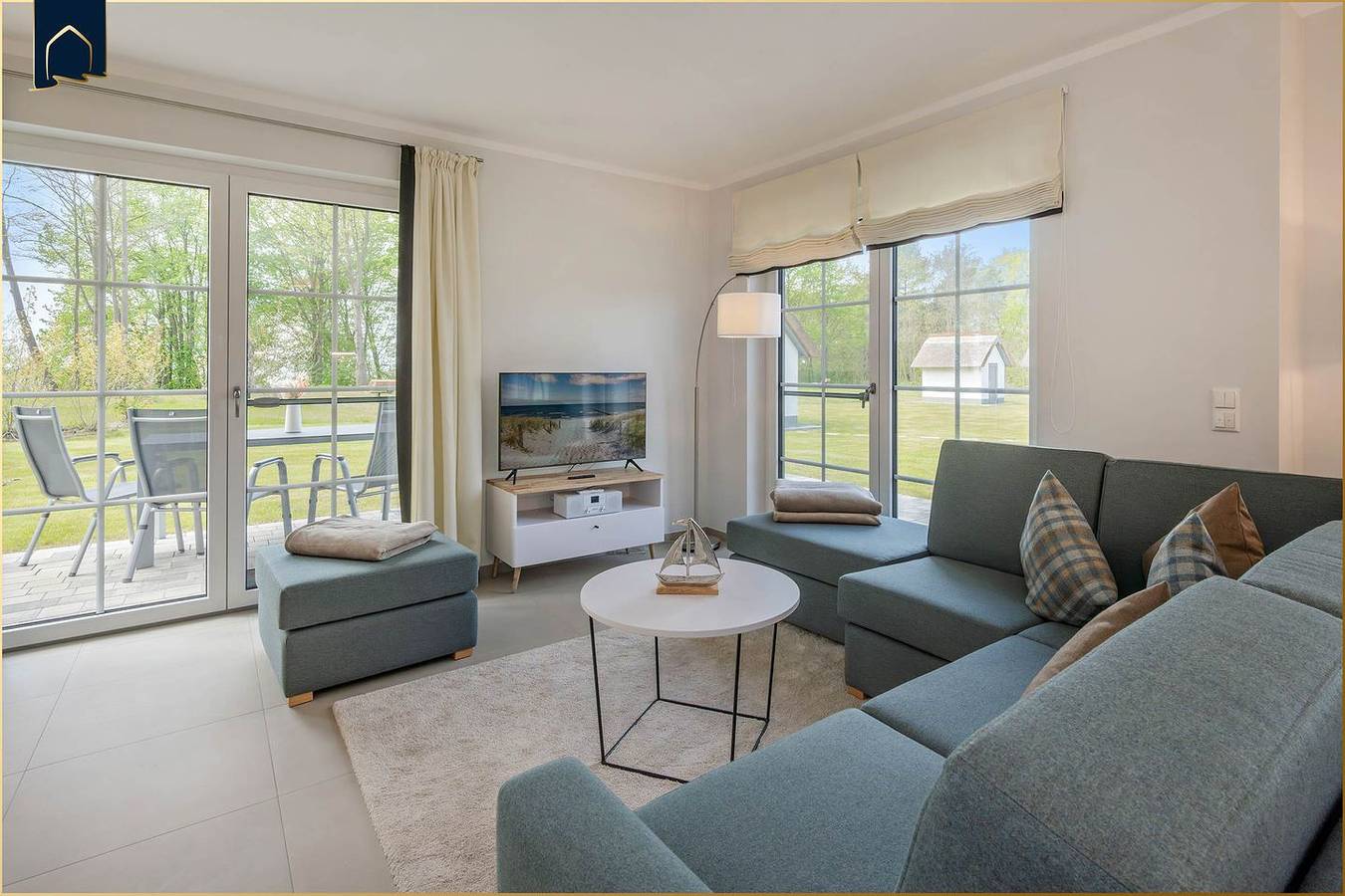 Modernes Ferienhaus im Fischerdorf mit Garten, Sauna & viel Privatsphäre in Zirchow, Usedom